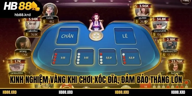 Kinh nghiệm vàng khi chơi xóc đĩa, đảm bảo thắng lớn