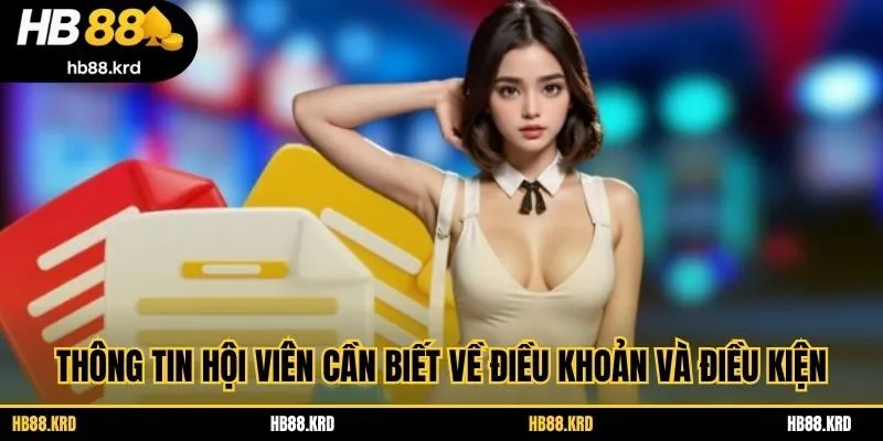 Thông tin hội viên cần biết về điều khoản và điều kiện